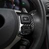Carbon Fiber Steering Wheel Trim for Lexus IS, RC, NX