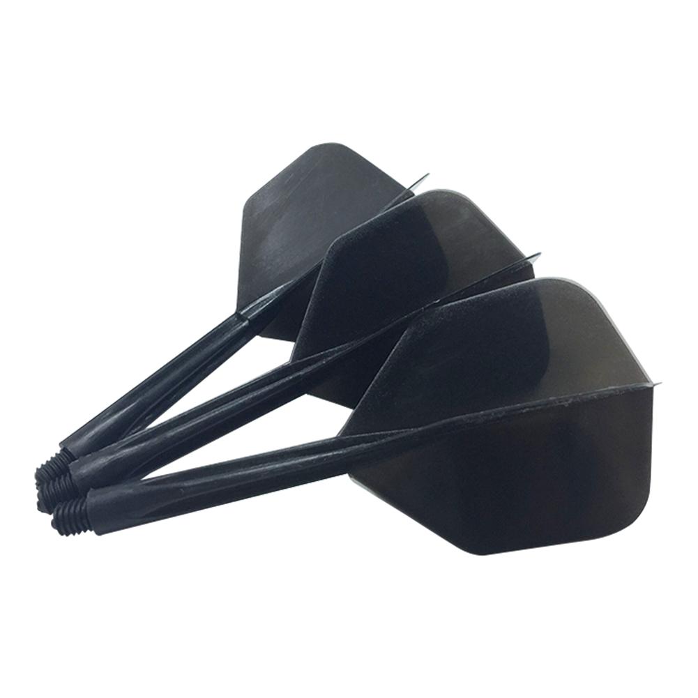 3 шт. Цельные дротики с оперением и древком 2BA Пластиковые Профессиональные Оперения для дротиков Защита от падения для игры в помещении и на открытом воздухе