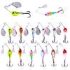 4g 8g 10g 15g 20g Fishing Lures Wobble Rotating Metal Vib Vibration Bait Fishing Artificial Hard Baits Spinner Spoon Lure Pesca