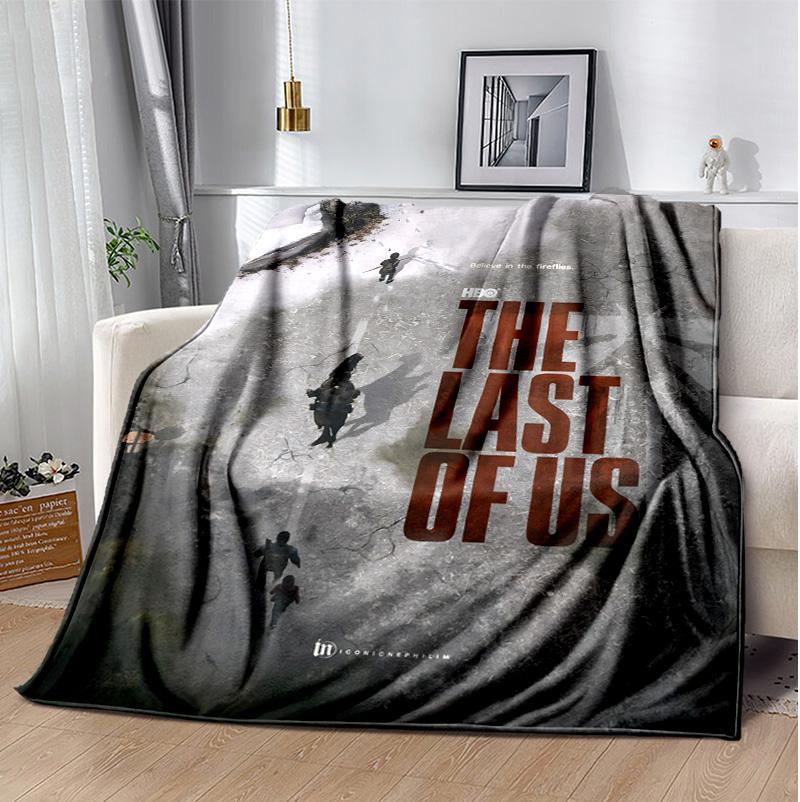 Lost Flannel Blanket Soft Warm All-Season Throw, Design for Camping, Car Travel, Hiking Sofa, Bed, Office Perfect Gift for Parties