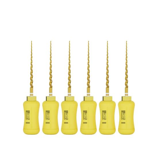 SuperEndo Gold Hand Protaper Files (Pack Of 6)