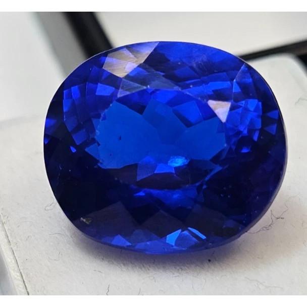 Certified Natural Blue Sapphire Oval Cut 18+ Ct Stunning Loose Gemstone