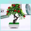 Red Chili Orange Fruit Artificial Plant Bonsai For Home Decor And Gift Ideas