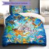 Digimon Adventure Group Art Set Duvet Cover & Pillowcase, Birthday & Holiday Gift.chl