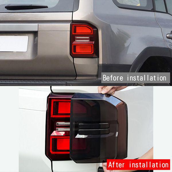 Пара крышек задних фонарей для Toyota Prado LC250 2024 года