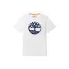 Logo Print Breathable T-Shirt Men Tops White A6281-100