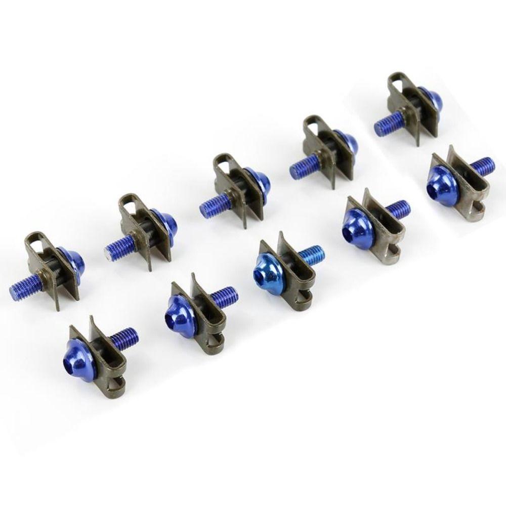 Kit Motobike Accessories Spire Speed Motorcycle Fairing Bolts Fastener Clips M5 Screws & Nuts