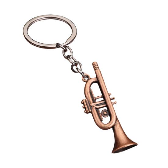 Yousheng Musician Keychain Pendant Decorative 3D Design Bag Hanging Pendant Miniature Instrument Shape Key Holder Bag Charm