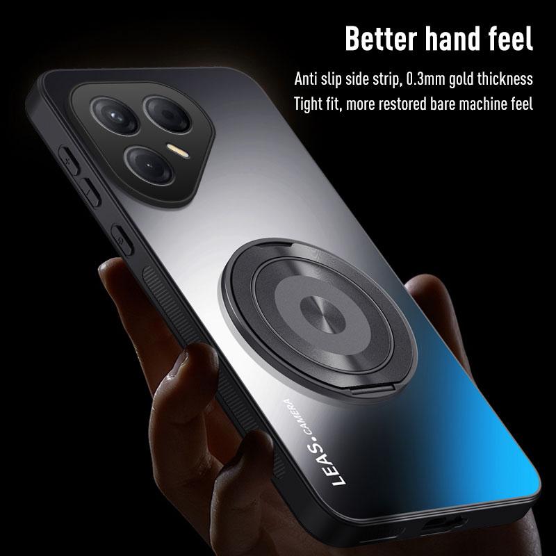 EUCAGR Для Tecno Pova 7 5G AG Матовое Мягкое TPU+PC Матовая Подставка Задняя Крышка Для Tecno Pova7 5G Чехлы для Телефона Защитный Coque