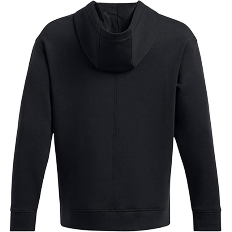 Under Armour Спортивный стиль Vqc Флисовый пуловер с капюшоном Свитшот с длинным рукавом Мужской свитшот Черный 1389477-001