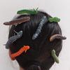 12pcs Terrifying Insect Bug Hair Clip Halloween Hand Painted Fun Hairclip Unique Hairpin For Women Girls
