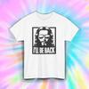 Funny Jesus I’ll Be Back Sunglasses Meme Christian Graphic Tee Shirt S-5XL