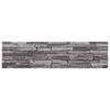 Wall Panels 10 pcs Anthracite 100 x 25 cm EPS Foam