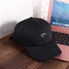 Men Baseball Caps Couple Cap Snapback Cotton Peaked Cap Sun Hat Baseball Caps Heart Embroidery Caps