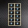 BBKQ7 Car Wheel Steering Wheel Wheel Hub Caps Badge Decal Decor Stickers For BMW M Power X1 X3 X5 X6 3 5 7 Series E46 E90 F30 G20