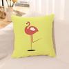 Cartoon Animal Print Pillow Case Living Room Sofa Cushion Cover Bedroom Room Bedside Home Decoration