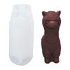 3D Alpacas Silicone Mold Plaster Scented Candle Resin Molds Aromatherapys Candles Epoxy Casting Molds Animal Decoration