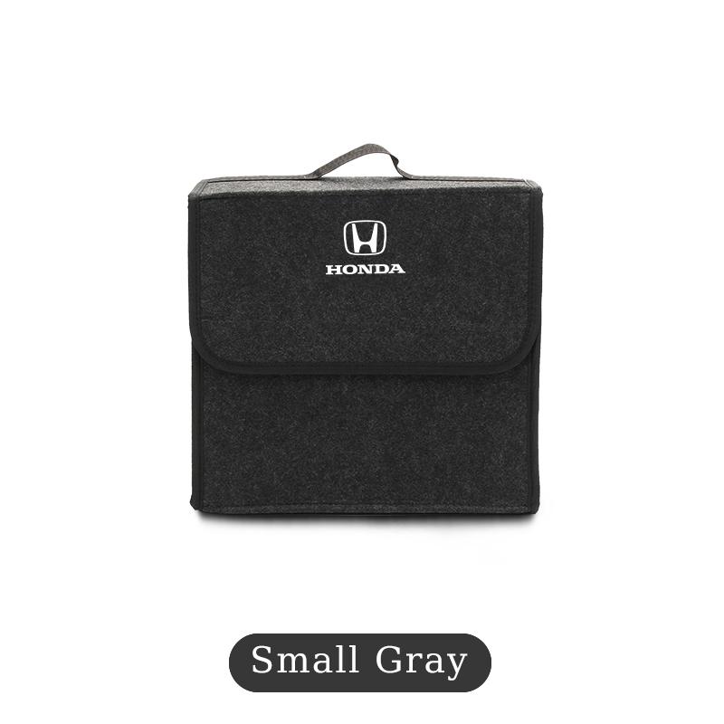 AQG1 Car Logo Trunk Storage Box Large Capacity Tool Organiser Bag Accessories For Honda Jsrzcing Civic Accord City Vezel CRV Odyssey