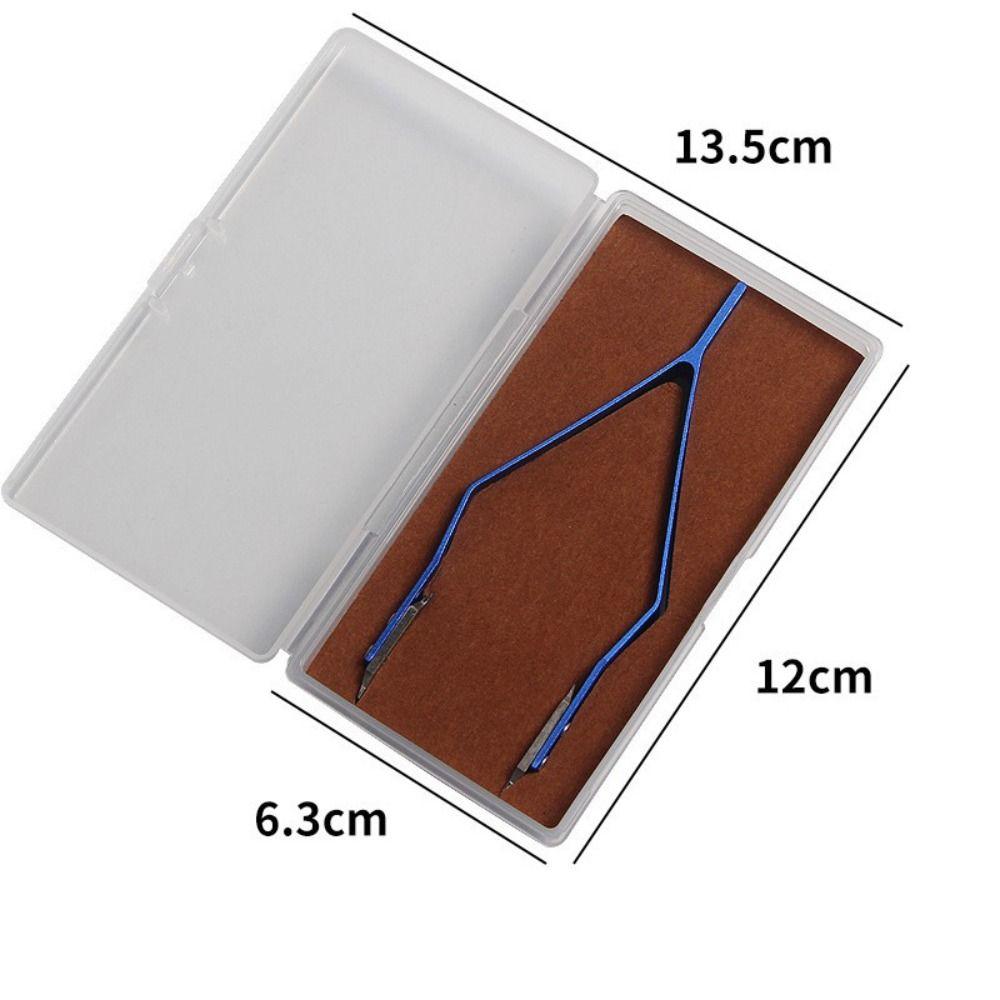 High Hardness Spring Bar Pliers Metal Repair Tweezer Clips Watchmaker Repair