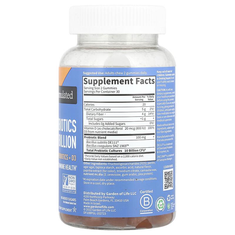 Probiotics, Orange Dream, 10 Billion, 60 Gummies