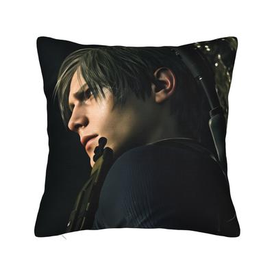 Pillow Cover Leon Kennedy Novelty Pillow Case For Living Room Sofa Pillowcases
