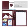 Папка-регистратор Padfolio Man PU Padfolio формата A4, портфель, держатель для деловых документов, металлический планшет, органайзер для документов, офис