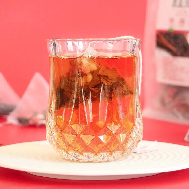 Травяной чай Черный черный клубника 150г