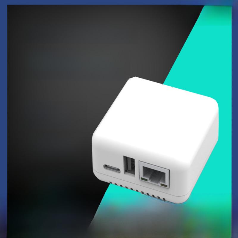 Устройство для совместного использования принтеров NP330 LAN USB - автоматический сетевой сервер печати для принтеров формата A4, поддерживает многопользовательский общий доступ