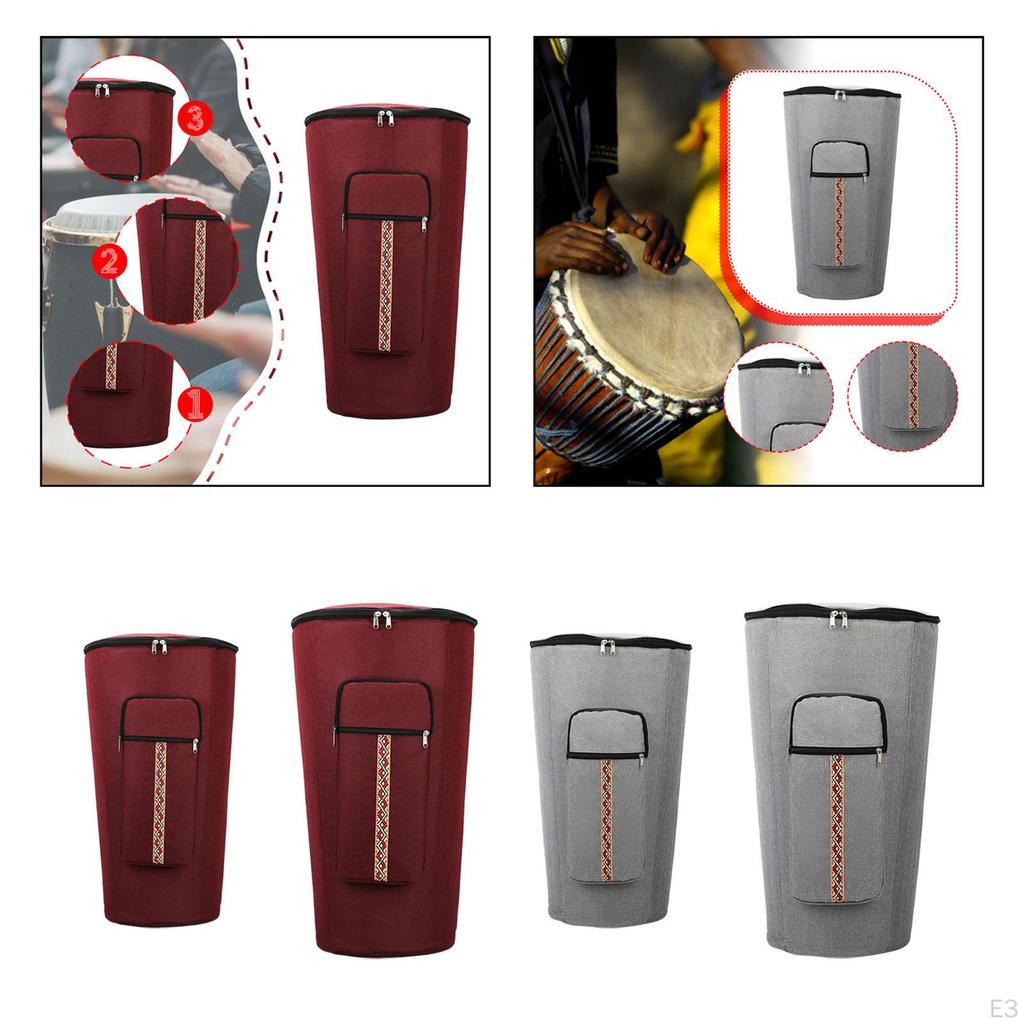 Сумка Африканский Барабан Защита от Столкновений Пылезащита Аксессуар для Музыкального Инструмента