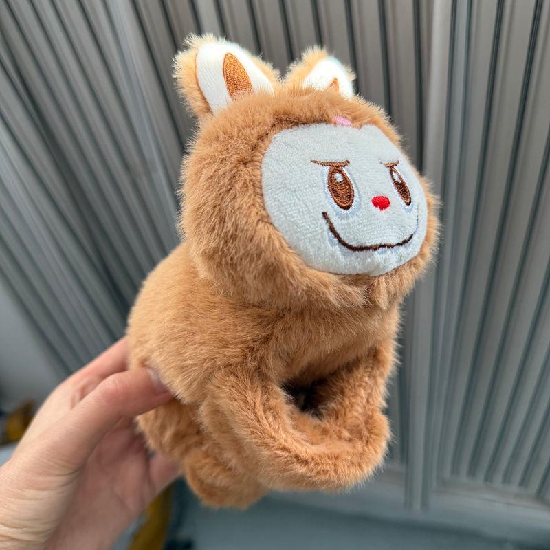 Cartoon Plush Style Toy Keyring Gold Keychain Key Holders Collectors