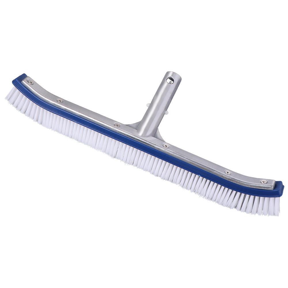 Stainless Steel Brush Swimming Pool Brush 18 Inch Pool Wall Brush Pool Cleaning