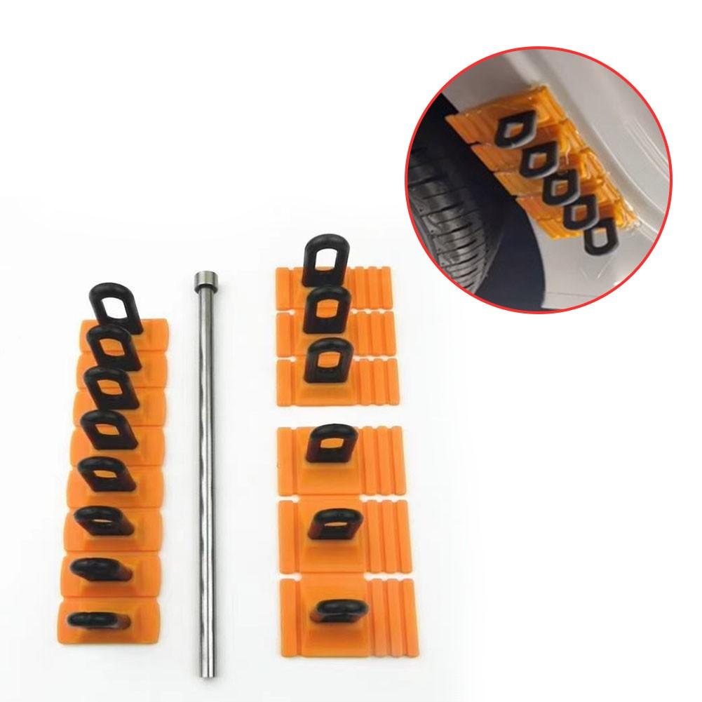 Клеевые вкладки для удаления вмятин, автокомплекты, инструменты для ремонта вмятин без покраски, клеевые вкладки