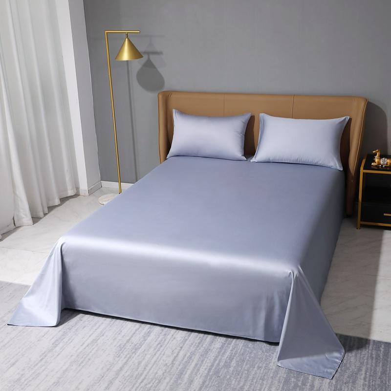 Cotton 3PC 100S Bed Sheet and Pillowcase Set, Bedroom Bedding, Extra Large Double Bed, Fashion Bedding