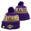 Basketball Team Knit Hat Lakers Celtics Nets Unisex Winter Warm Beanie
