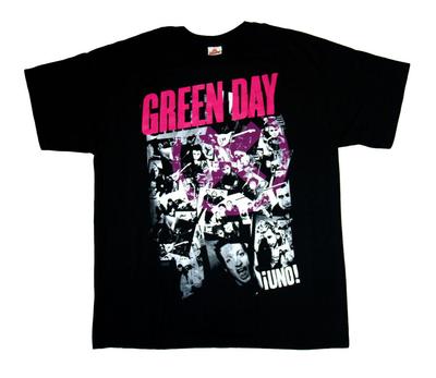 Футболка унисекс Green Day Photo Collage