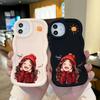 Painted Pattern Big Wave Edge Soft Silicone Material Macaron Phone Case Shockproof Protective Rubber Casing for OnePlus Vivo Motorola Moto