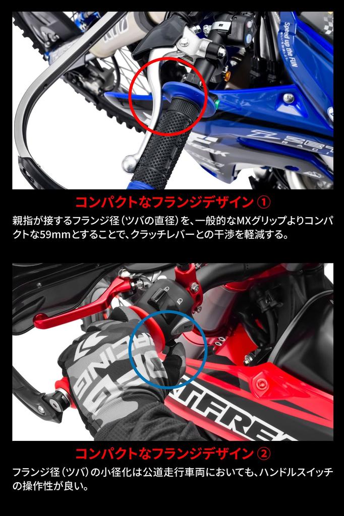 ZETA Racing D4917 Edge Grip, Бело-черные, Закрытые концы, Диаметр ручки 0,9 дюйма (22,2 мм), Общее количество