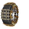 Universal Anti-Skid Car Tire Chains for Sedans & SUVs - Emergency Snow & Mud Manganese Steel Nine-Grid Design