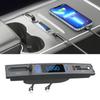 For Tesla Model 3 Y Docking Station 27W PD Type C Hub Quick Charger USB LED Shunt Hub Extension Center Console Smart Sensor 2024