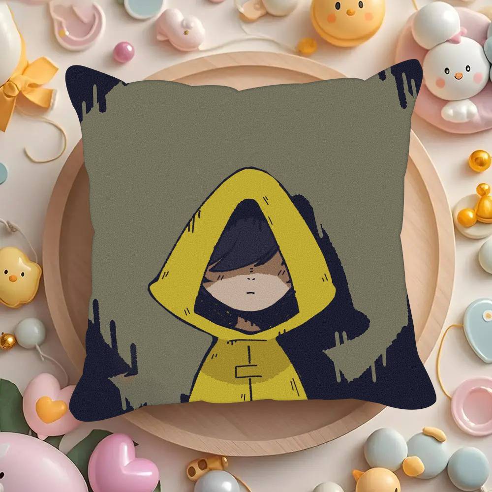 Игра L-Little Nightmares Ужасы Наволочки чехлы для подушек гостиные диваны домашний декор подарки