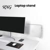 Under Desk Laptop Holder Acrylic Wall Mount Holder, Space Saving Adjustable Stand, Adhesive And Screw Universal Device Dual Installation Ways,
