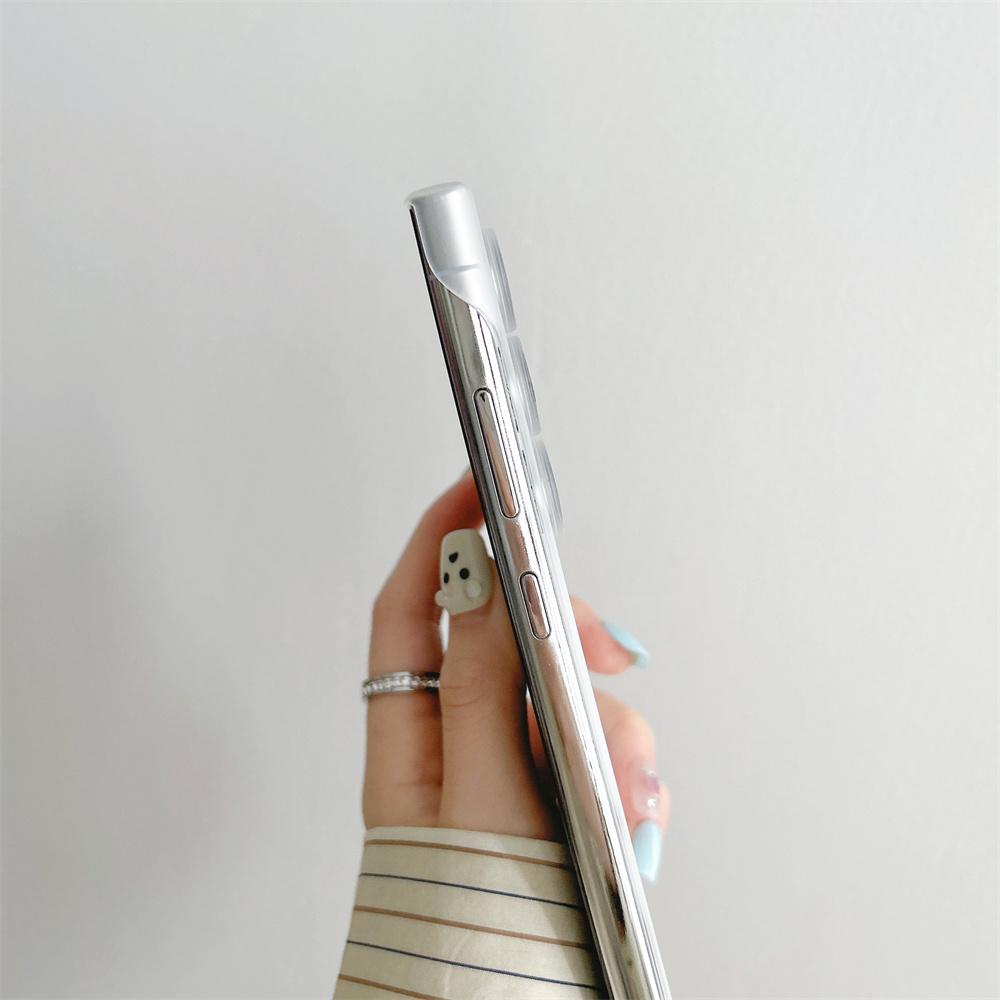 Ультратонкий прозрачный чехол без рамки для Magsafe для Samsung S25 S24 Plus S22 S23 Ultra, магнитная задняя крышка для беспроводной зарядки