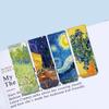 Creative Magnetic Bookmarks 4pcs Aesthetic Stationery Book Accessories Student Reading Marker Retro Literary Teacher'S Day Gift
