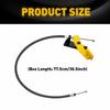Hood Release Cable Latch Hood Lock Control Cable For 2015- Jeep Renegade