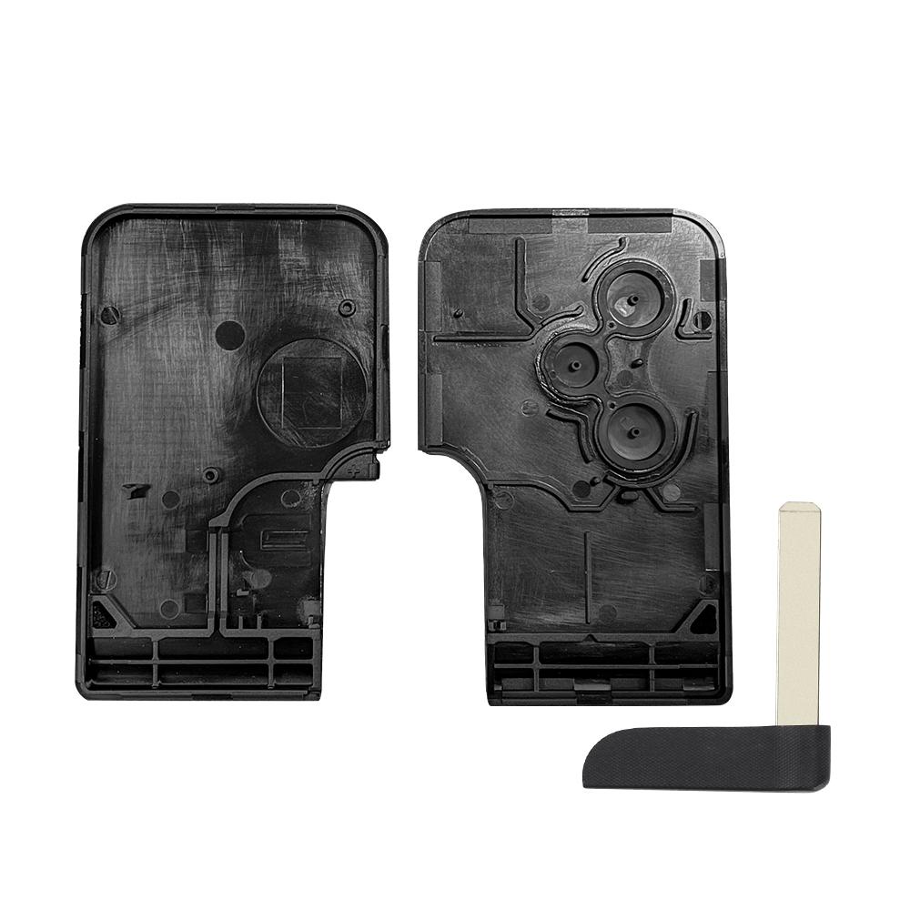 KEYYOU Смарт-карта Чехол для корпуса Пульта ДУ Ключа 2/3/4 Кнопки Для Renault Clio Logan Megane 2 3 Scenic Laguna Espace Fluence