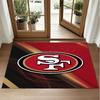 San Francisco 49ers Design Crystal Velvet Rug Soft Decorative Mat for Bedroom Entrance