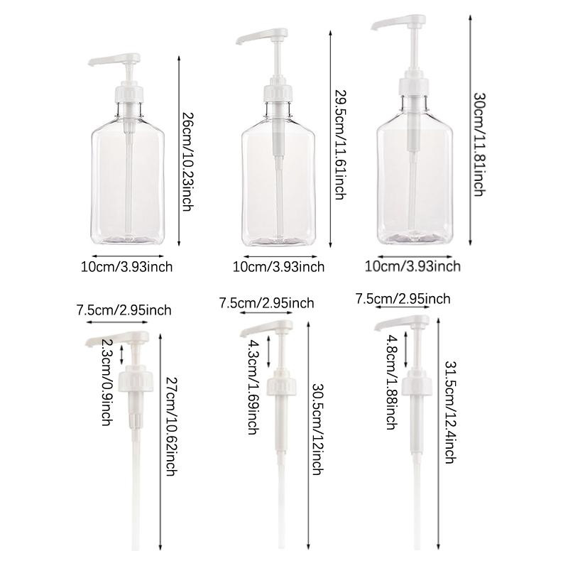 Диспенсер для кофейного сиропа на 1100 мл, многофункциональная бутылка для кетчупа с медовым соусом и помпой