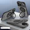 Роскошный чехол-подставка с магнитным покрытием для iPhone 16 Plus 15 14 Pro Max 13, кожаный противоударный чехол для телефона с беспроводной зарядкой MagSafe