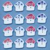 Ручные керамические пуговицы Jizhou для DIY браслетов, ожерелий и подвесок