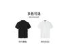 Sports Jacquard Short Sleeve Collar Polo